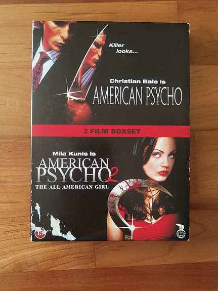 American Psycho + American Psycho 2 DVD 2-elokuman boksi