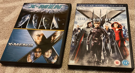 X - Men 1 - 7  (  9  x DVD kokoelma )