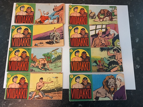 Viidakko-sarjakuvalehdet, 8 numero