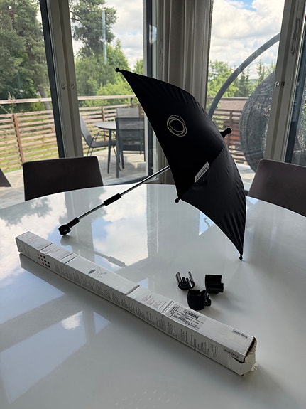 Bugaboo musta parasol / aurinkovarjo