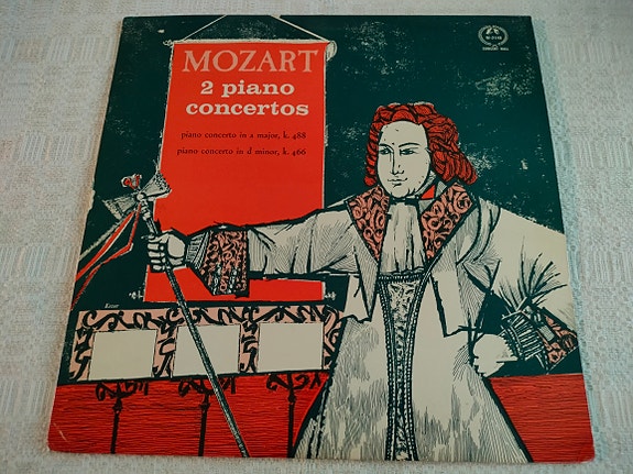 Mozart, Tchaikovsky ja Vivaldi vinyylilevyt 6 kpl, yht. 6e