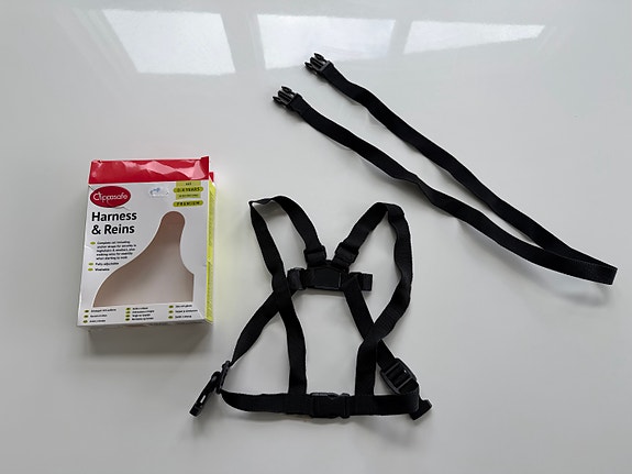 Clippasafe Harness & Reins valjaat lapselle