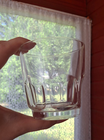 6kpl vanhoja juomalaseja