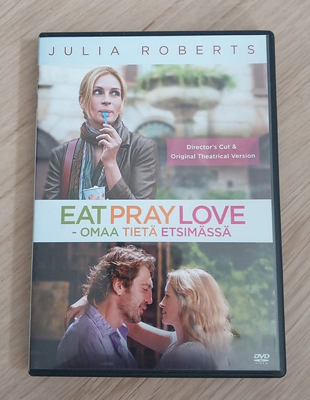 Eat pray love DVD elokuva