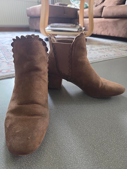 H&M ruskeat korkokengät koko 38