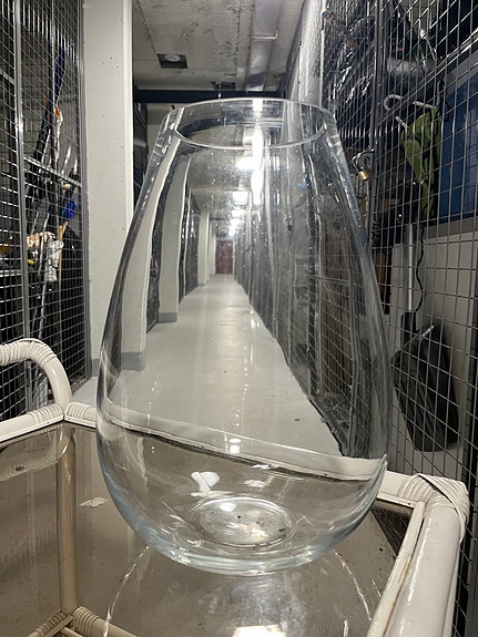 Iso lasimaljakko – 2 kpl