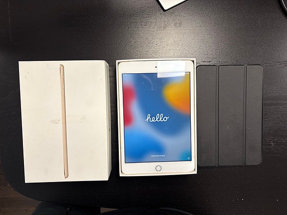 iPad mini 4 16 GB kulta Wifi + cellular