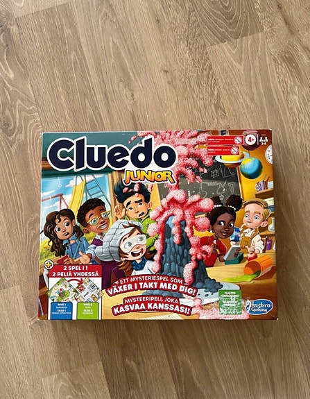 Hasbro Cluedo Junior lautapeli lapsille