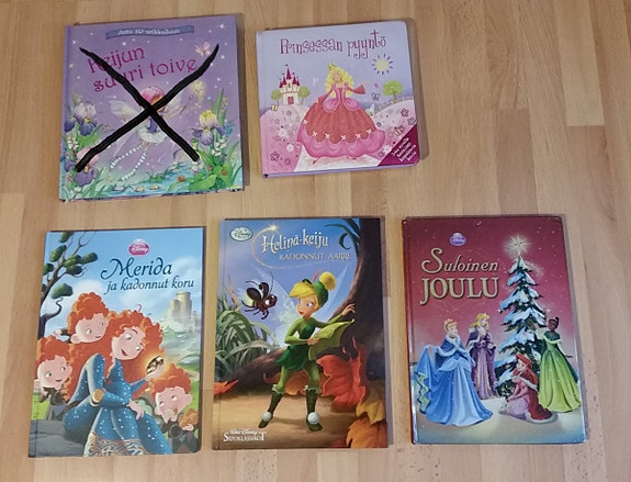 Keiju ja Prinsessa kirjat