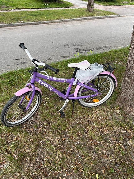 DBS lasten polkupyörä 20" violetti
