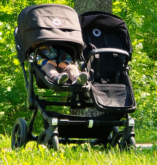 Myydään bugaboo donkey5 duo sisarusrattaat