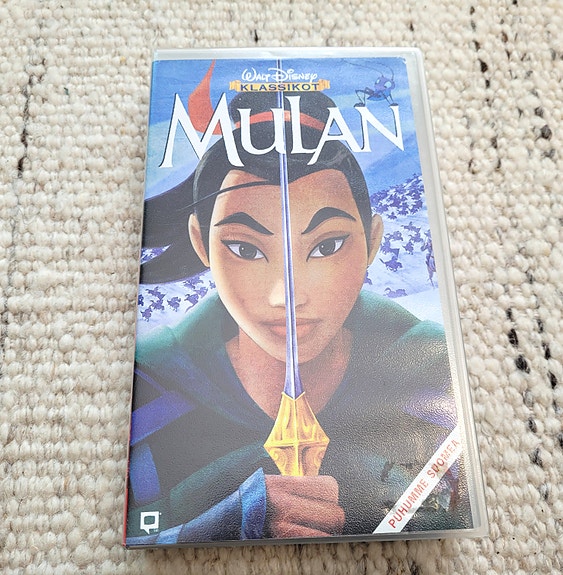 VHS Disney Mulan