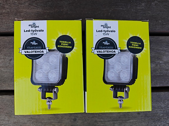 Kirkkaat LED- työvalot