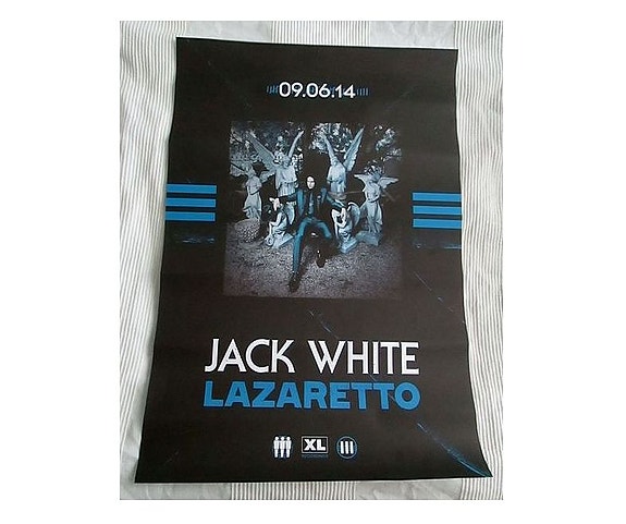 Uusi Jack White promo juliste Lazaretto (rock)