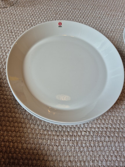 Iittala Teema lautaset 26 cm valkoinen 12kpl