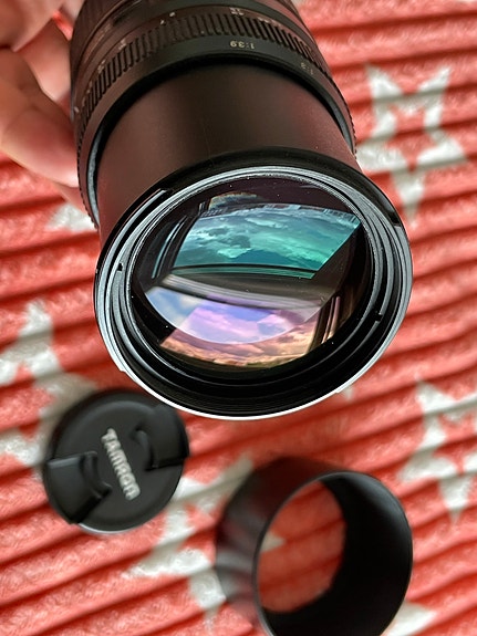 Canon yhteensopiva Tamron 70-300mm macro  zoom-objektiivi