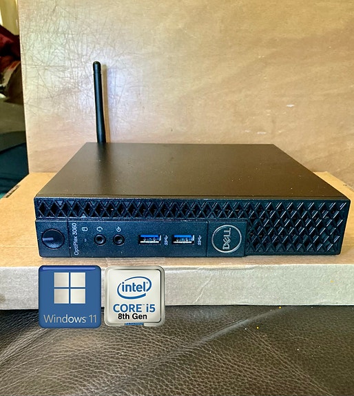 Dell Optiplex 3060 mikro-PC Intel Core i5 (Windows 11 Pro)