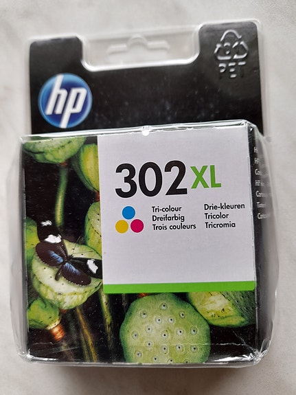 HP 302 XL mustepatruuna