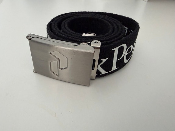 Peak Performance kangasvyö musta unisex