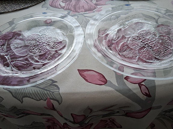 Pioni lasilautaset