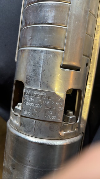 Grundfos SP 2 A-9 uppopumppu