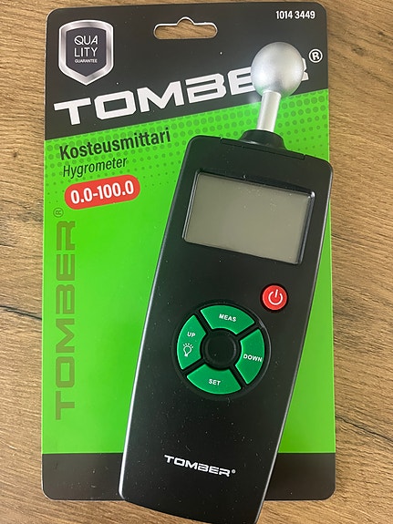 Tomber kosteusmittari