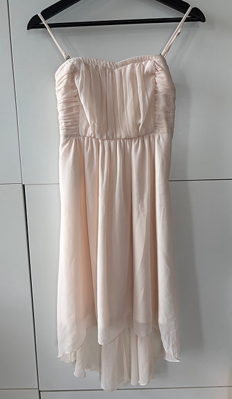 Vila Corsage juhla-/cocktailmekko XS beige