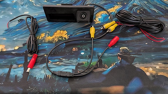 Reverse Backup Trunk Handle Camera For VW
