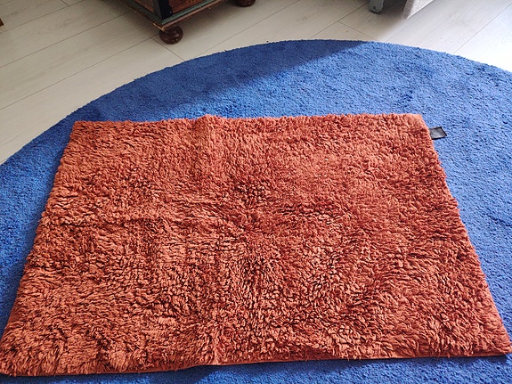 IKEA oranssi vessan matto 60x90 cm