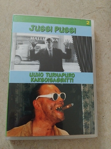 Jussi Pussi ja Uuno Turhapuro kaksoisagentti DVD