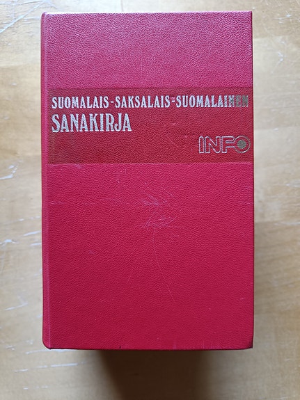 Suomalais-saksalais-suomalainen sanakirja