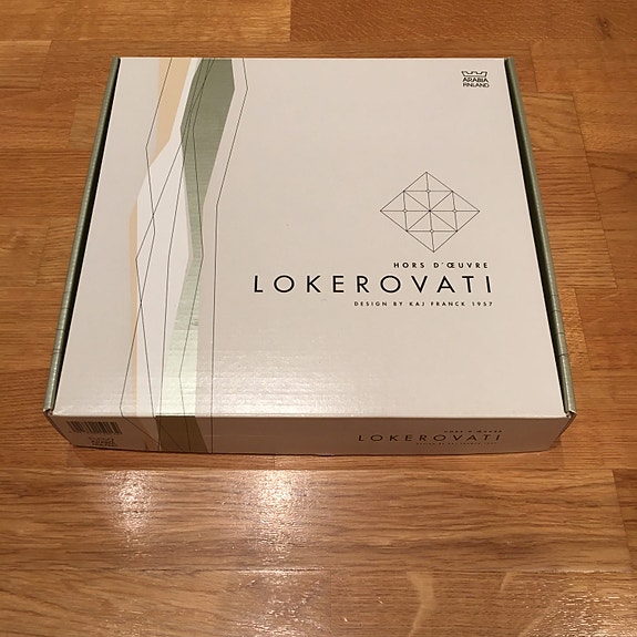 Kaj Frank Arabia Lokerikko, valkoinen