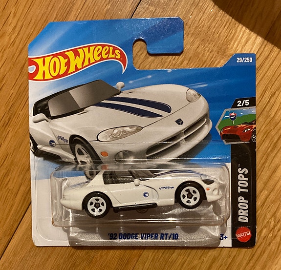 HotWheels treasure hunt ’92 Dodge Viper RT/10