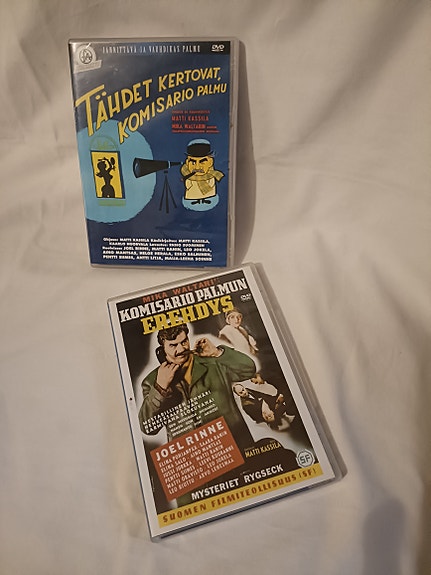 2 kpl Komisario Palmu dvd.