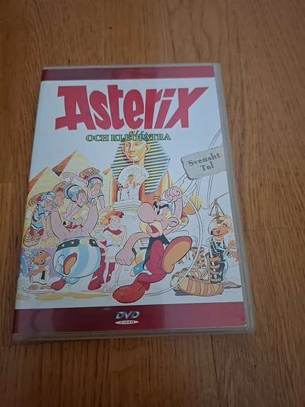 Asterix DVD-paketti, 5 elokuvaa ruotsiksi