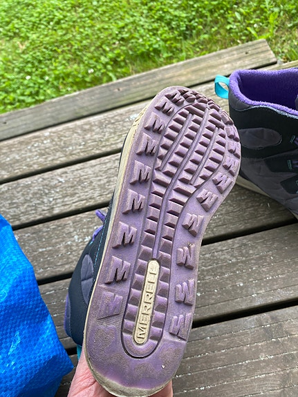 Merrell lasten talvikengät koko 35 musta/violetti unisex