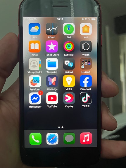 Apple iPhone (2G–11-sarja) älypuhelin 64 GB punainen