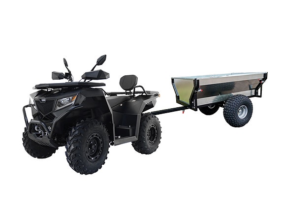 Traktorimönkijä Apollo AM Cyber Roamer 300 4x4 EPS T3B peräkärryllä