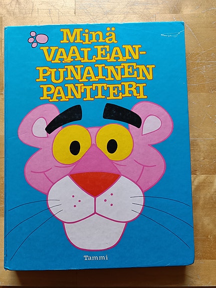 Minä vaaleanpunainen pantteri - sarjakuvakirja