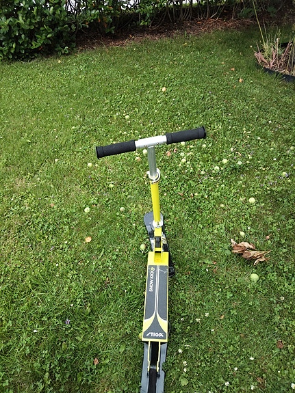 Lasten lumelle tehty potkulauta / potkuri max 50 kg