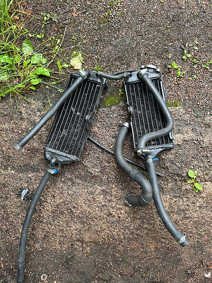 Kawasaki kx 250 syylärit/letkut