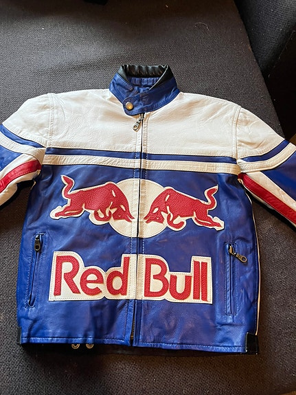 lasten redbull nahkatakki