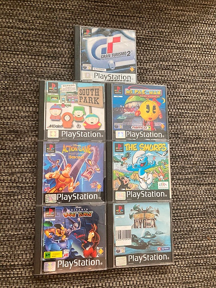 Playstation 1 pelejä