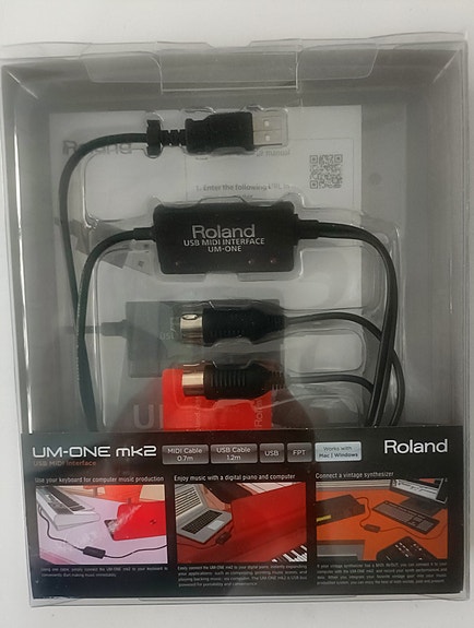 Roland UM-ONE mk2 USB MIDI -kaapeli