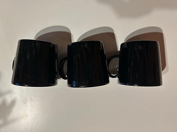 Iittala Teema mukit musta