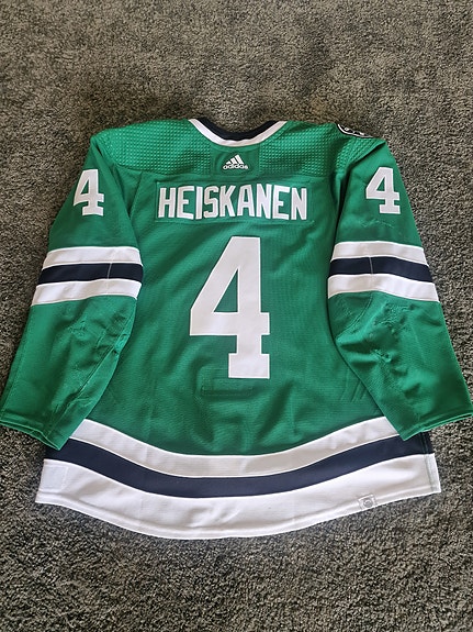 Miro Heiskanen #4, Dallas Stars Game worn