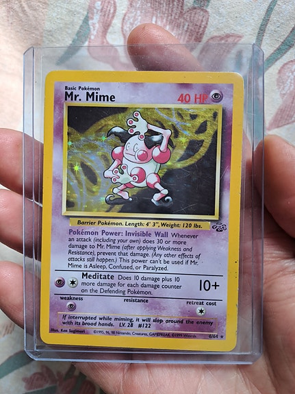 Mr. Mime 6/64 Jungle set (Holo)