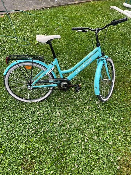 Raleigh Sweet kaupunkipyörä 24" M turkoosi