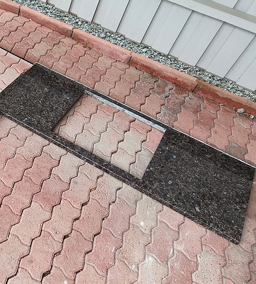 Ylämaan graniitti kivitaso