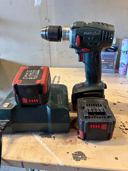 Metabo LT akkuporakone